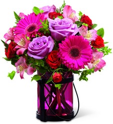 The FTD Pink Exuberance Bouquet from Victor Mathis Florist in Louisville, KY
